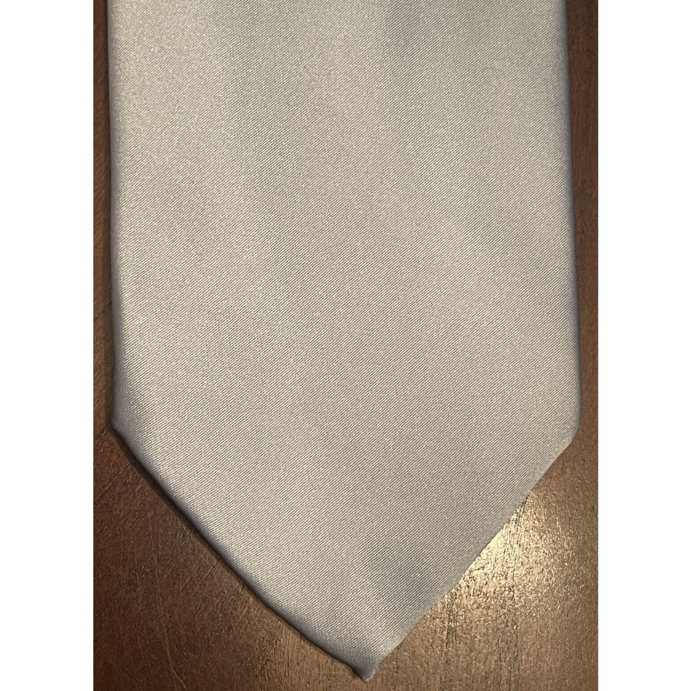 The American Necktie Company Blue Hand Made 100% Microfiber Men’s Neck Tie China
